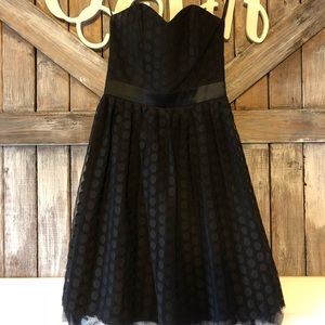 Black sweetheart strapless *LBD*